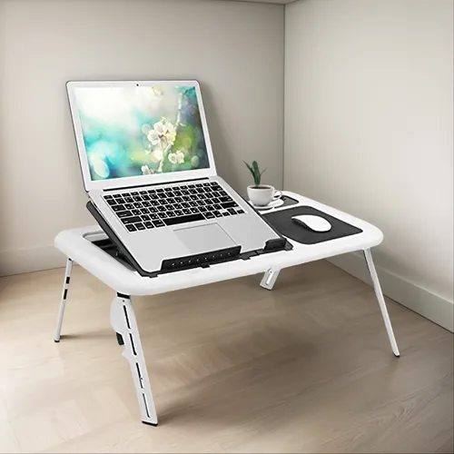 Escritorio Portátil Cocoarm Con Ventiladores Usb Y Soporte P