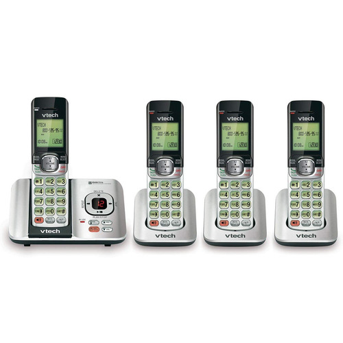 Vtech Cs6529-4 Dect 6.0 Sistema De Contestadora De Teléfono