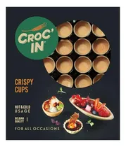 Comprar Mini Tartaletas Neutras Croc'in - 60 Unidades - Vegano & Art