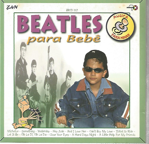 Cd - Beatles Para Bebê - Música Para Ninar (Usado)