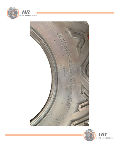 2 Llantas 25x10-12 Cuatrimoto Can Am Polaris Yamaha + ¡msi! F