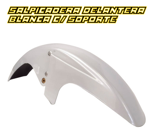 Salpicadera Delantera Con Soporte Para Yamaha Ybr-125