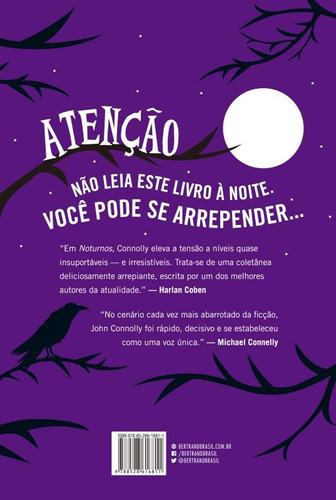 Noturnos, de Connolly, John. Editora Bertrand Brasil Ltda., capa mole em português, 2016