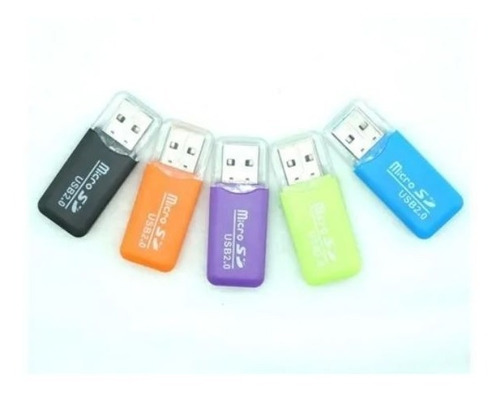 Lector Adaptador De Memoria Tipo Pendrive Usb X 3 Unidades