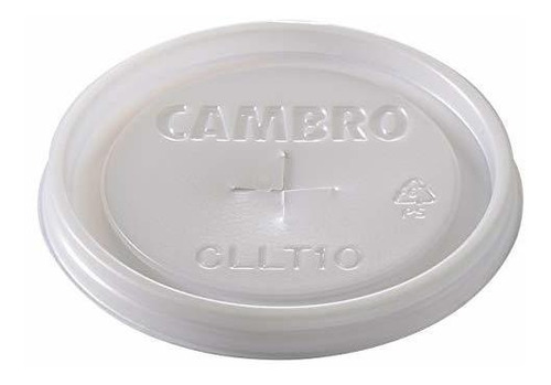 Tapa Desechable Cambro Cllt10190 Para 10 Oz. Laguna Tumbler 