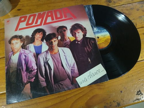 Pomada Una Chance Vinilo Lp Rock Beat Pop Cumbia 1987 Nuevo