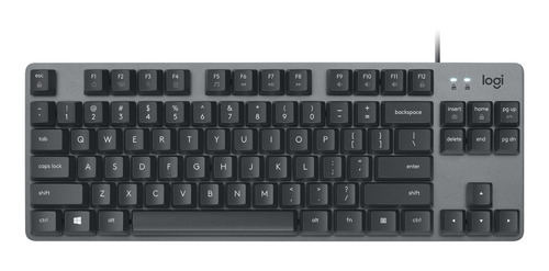 Imagen 2 de 7 de Teclado Logitech K835 TKL QWERTY GL Blue Clicky español España color negro