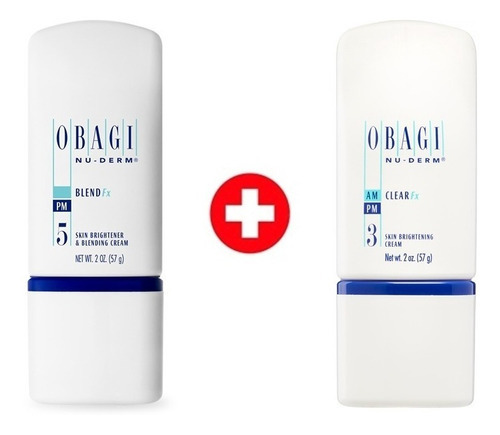 Combo Promoción - Obagi Nu Derm 5 Blend Fx + 3 Clear Fx Tipo De Piel Todo Tipo De Piel