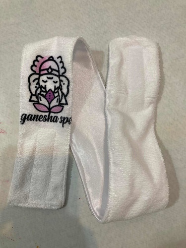 Vincha Maquillaje, Limpieza Facial, Sublimada Con Tu Logo