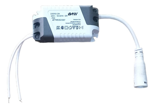 Fuente Switching Driver Para Panel Led 12w - Baw