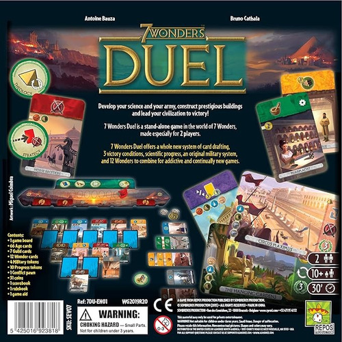 7 Wonders: Duel Juego De Mesa