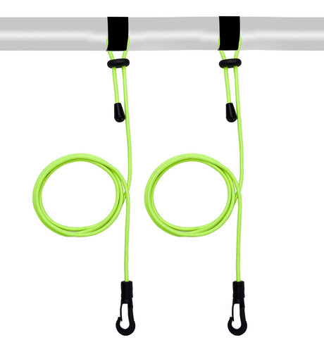 2 Piezas Kayak Paddle Leash Cord Cuerda Accesorios Bungee