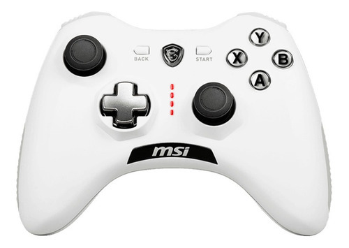 Controlador de jogos Msi Force Gc20 V2 branco Controlador de jogo USB branco
