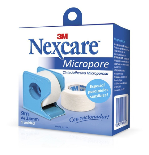 3m Nexcare Cinta Hipoalergénica Micropore 5,00mm X 9m