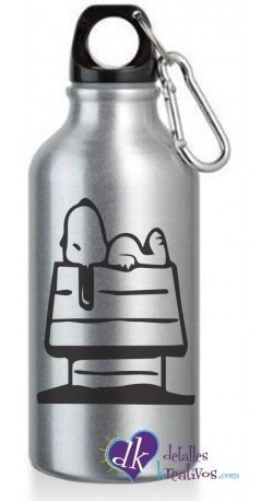 Botella De Aluminio Snoopy