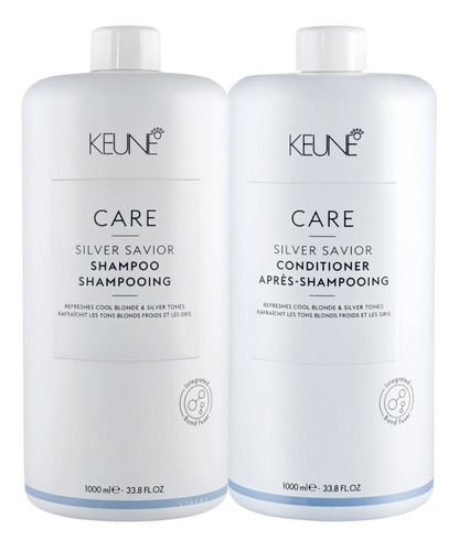  Kit Profissional Keune Silver Savior Shampoo E Condicionador
