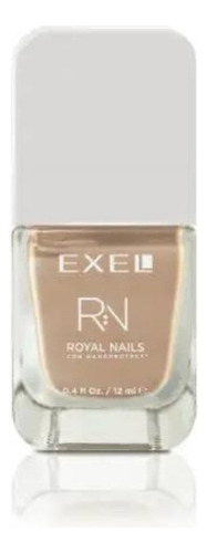 Exel Esmaltes Funcionales Con Nanoprotect X 12 Ml Color NUDE CARAMEL