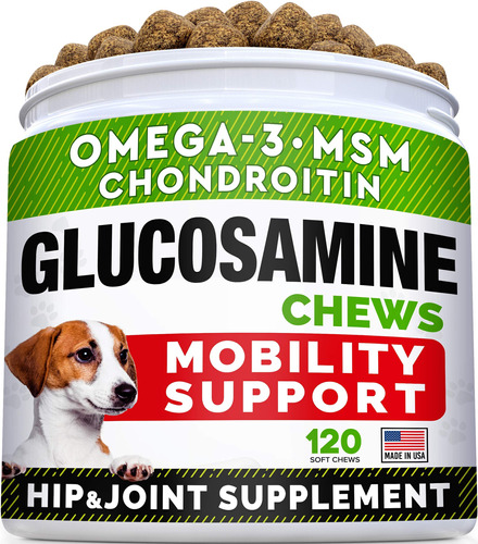 Golosinas De Glucosamina Para Perros, Suplemento Articular C