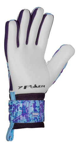Imagem 3 de 7 de Luva Goleiro Futebol De Campo Profissional Hug Flex Iii