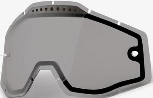 Mica Remplazo Goggle 100% Rc2/ac2/st2 Vented Dual Pane Smoke Color Del Armazón X Talla Adulto