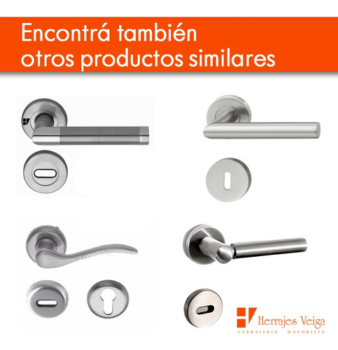 Manija Arezzo Doble Aluminio Negro Mate Puerta Nova