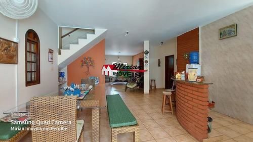 Imagem 6 de 26 de Sobrado 4 Dormitórios Sendo 2 Suites, 200 Metros Da Praia Em Peruibe Com Piscina - Ca01489 - 69289259