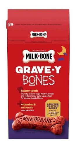 Premios Para Perros Forma De Hueso 113g Milk Bone Halloween