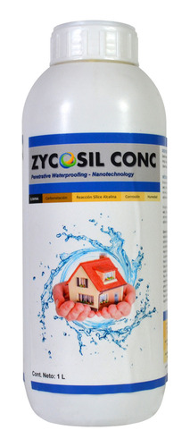 Repelente De Agua Para Interiores Y Exteriores- Zycosil Conc