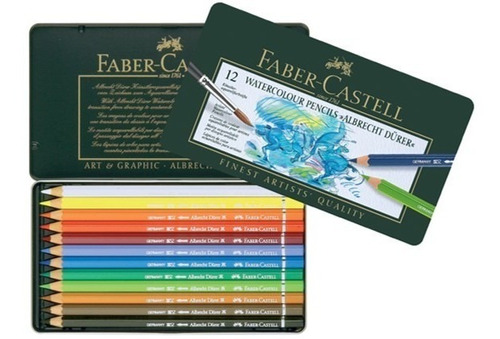 Colores Acuarelables Albretch Durer Faber Castell X 12 Unid