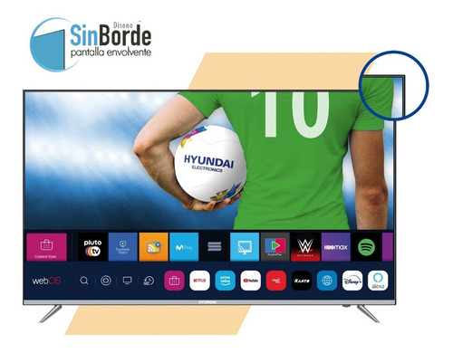 Smart Tv Hyundai Electronics 58 Hyled5808w4km 4k Uhd