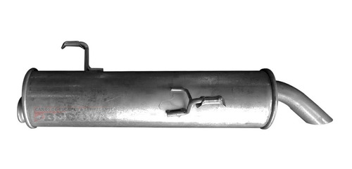 Caño De Escape Silenciador T/original Peugeot 206 Y 207 Ecol