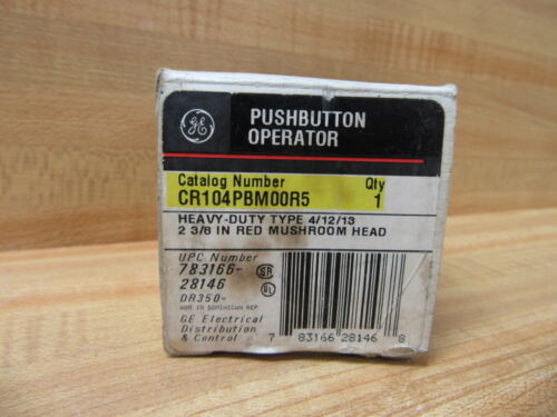 General Electric Cr104pbm00r5 Pushbutton Ge (pack Of 3) Yyj
