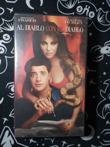 Al Diablo Con El Diablo (bedazzled) - Vhs - Brendan Fraser