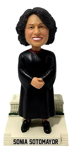 Sonia Sotomayor Bobblehead - Justicia Suprema Coleccionable