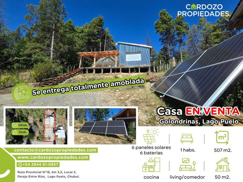 En Venta Casa En Golondrinas, Lago Puelo