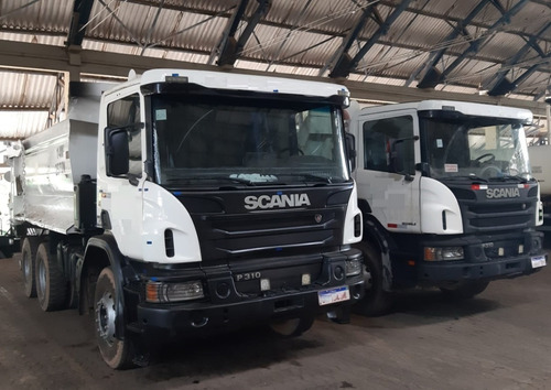 Scania P 310 6x4 Ano 2014 Caçamba Rossetti Retarder