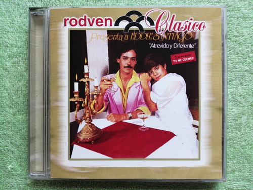 Eam Cd Eddie Santiago Atrevido Y Diferente 1986 Debut Rodven