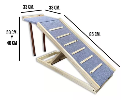 Rampa para perro salchicha  Beneficios y Como hacer una