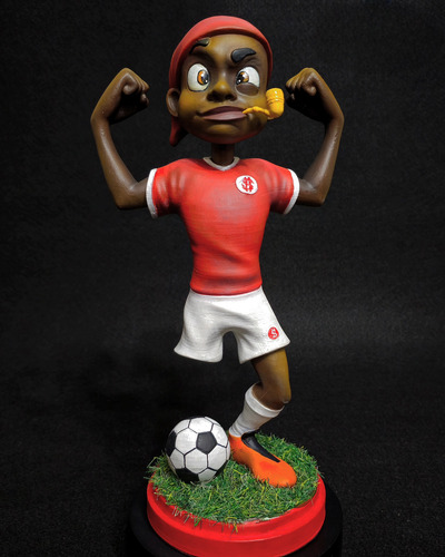 Boneco Mascote Internacional Fc - Saci - 31cm