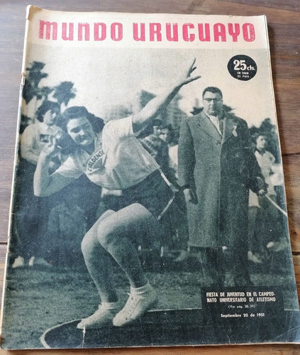 Revista Mundo Uruguayo 13691 Año 1951 