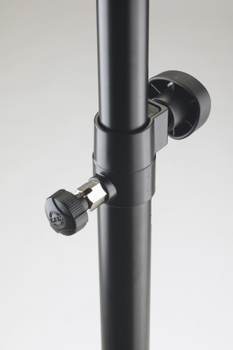 Soporte bocina Konig & Meyer 21463-000-55 Aluminio Negro 1 unidad.