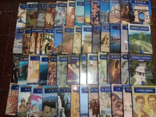 Lote 51 Ejemplares Atlas Culturales Del Mundo Visor 