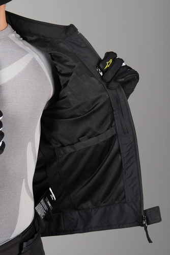 Imagem 8 de 9 de Jaqueta Motociclista Alpinestars T Sps Air Ventilada Verão