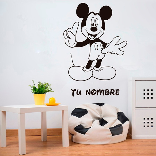 Bondai Vinilos Decorativos Infantil Disney Mickey + Nombre 3