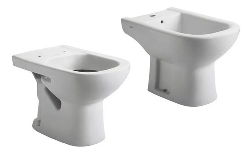 Inodoro Corto Y Bidet Ferrum Bari Baño Sanitarios