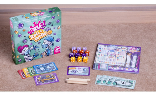 Virus Roll & Write - Juego De Mesa - En Español / Diverti