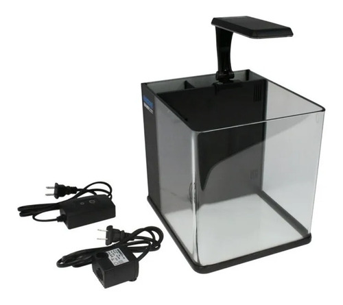 Imagen 6 de 7 de Acuario Marino Equipado Chico Para Peces Agua Salada 18 Lts