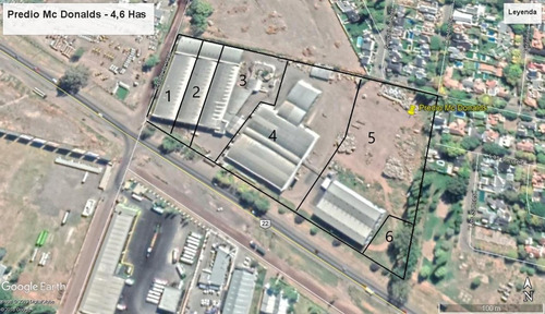 Imagen 12 de 12 de Alquilo Predio Sobre Ruta 22 - Galpon 2000 M2 - Cipoletti