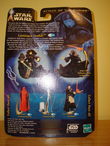 Luminara Unduli Jedi Star Wars Attack Of The Clones Episodii (Usado)