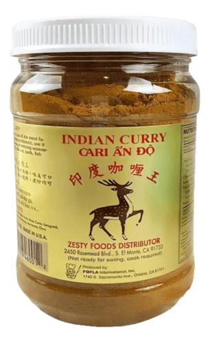 Curry De India En Polvo Cari An Do Brand 455g